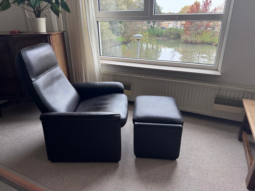 De Sede Fauteuil Met Hokker