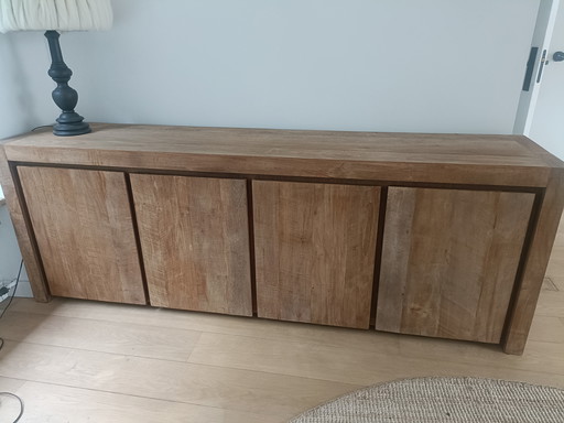 Teak wooden sideboard