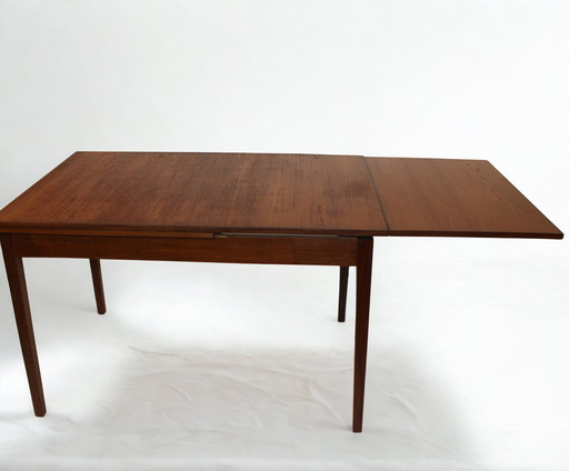 Mesa de comedor extensible vintage, años 60