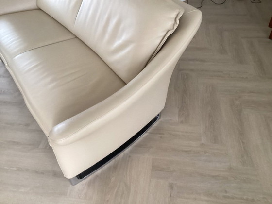 Divano Leolux Enora, Divani 2 posti, Pelle, Beige (foto 5 di 10)
