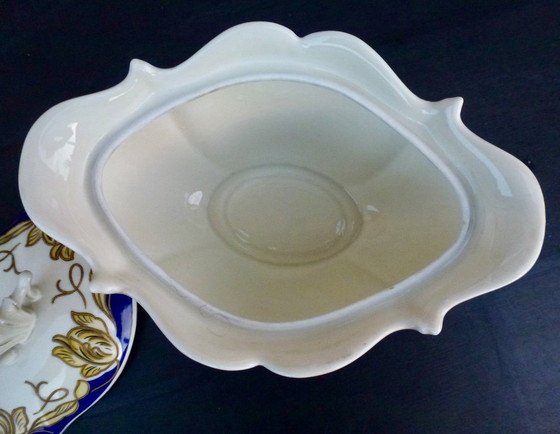 Image 1 of Alka Kunst - Bavaria - Vintage - Schaal - met deksel - Porselein, Tafelstuk.