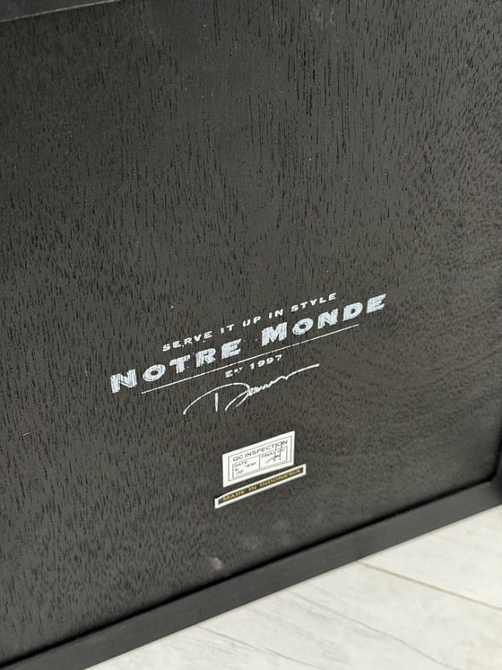 Image 1 of Ethnicraft / Notre Monde Table d'appoint compacte anthracite