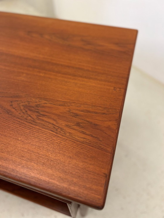 Image 1 of Danish Midcentury 'Floating-Top' Desk, 1960s.