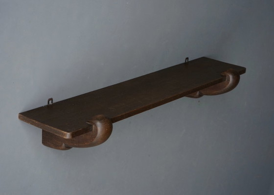 Image 1 of Amsterdam School, Art Deco Wall Shelf. 1920s