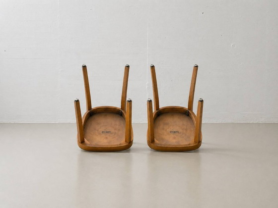 Image 1 of 6 staining chairs from Horgen-Glarus, Switzerland, 1950s