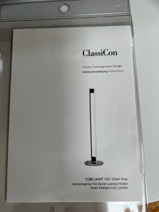 Tube light Eileen Gray Classicon – Lámparas de pie, Hierro (photo 6 of 6)