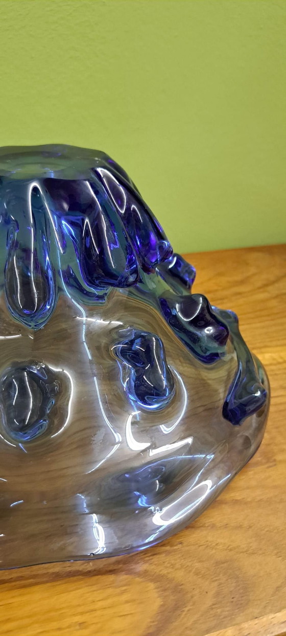Murano Glazen Schaal, Schalen, Blauw (foto 8 van 9)