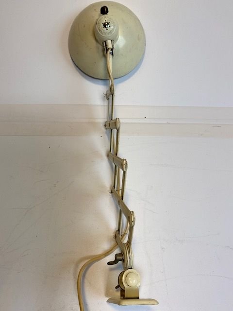 Early Scissor Lamp Kaiser Ideell 30s 40s Christian Dell white Mod. 6614 – Kaiser Idell, Wall lights, Metal (photo 6 of 6)