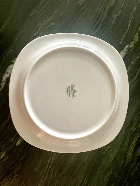 Image 1 of 5 plates Rosenthal Suomi Weiss - Ø 20,7 cm - h 2 cm