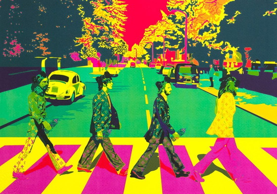 Image 1 of DEATH NYC Estampe d'art signée avec certificat d'authenticité