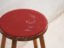 Antique wooden stool with round seat – Central Europe, circa 1950 – Rustic (photo 21 of 34)