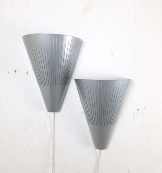 2x Wall lamp Ikea Klyka V9811 Aluminium 1980s – Wall lights, Metal, Vintage (photo 3 of 7)