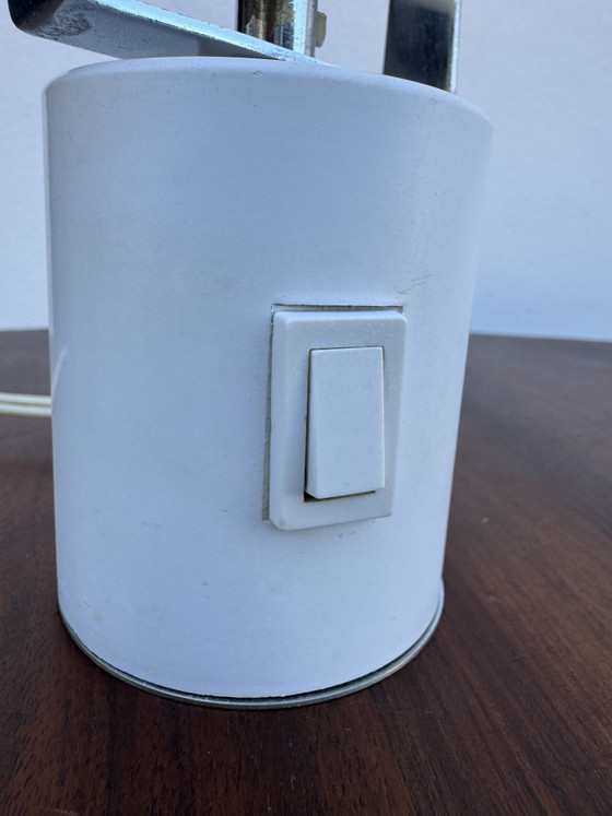 Small Space Age Lamp from the 1970s – Table lamps, Metal (photo 15 of 15)