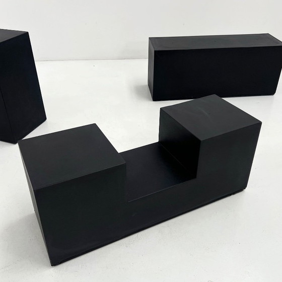 Image 1 of Gli Scacchi Coffee Tables by Mario Bellini for B&B Italia, 1970s