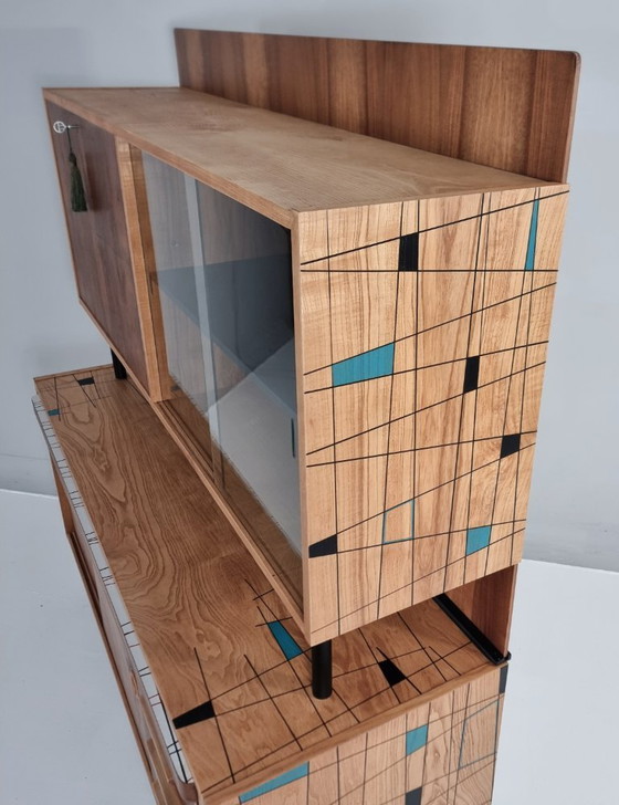 Image 1 of Bureau buffet vintage, années 1970