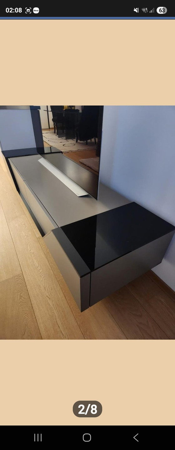 Image 1 of Bellissimo mobile TV Roche Bobois – Design René Hoffmans (come nuovo)