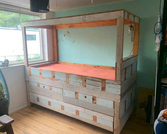 Image 1 of Bed Roos - Piet Hein Eek (originele 1e serie)