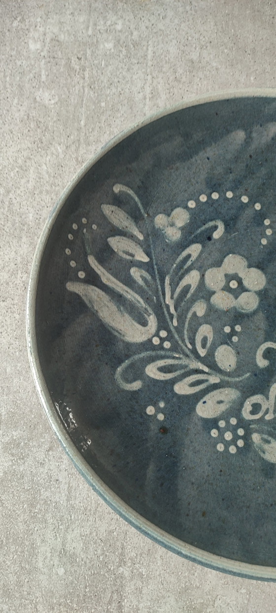 Image 1 of Grande piatto in gres alsaziano di Vincent Pirard, Soufflenheim