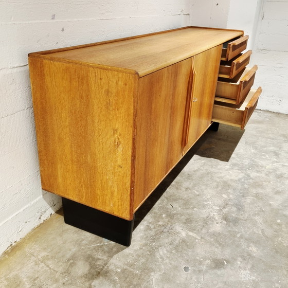 Image 1 of Cees Braakman Sideboard aus der „Oak“-Serie DE02, UMS Pastoe 1950er Jahre, Niederlande
