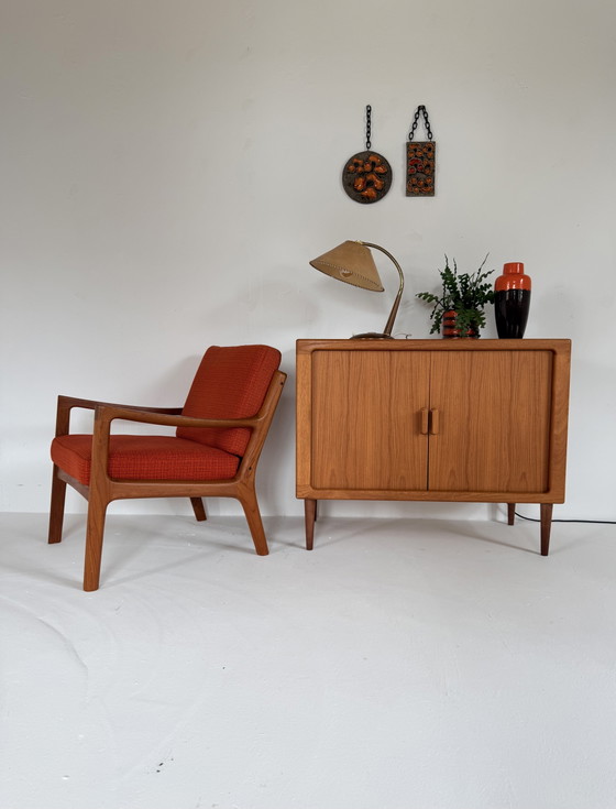 Vintage Table Lamp Model No. 31, Temde Leuchten '60 – Wood, Metal (photo 11 of 12)