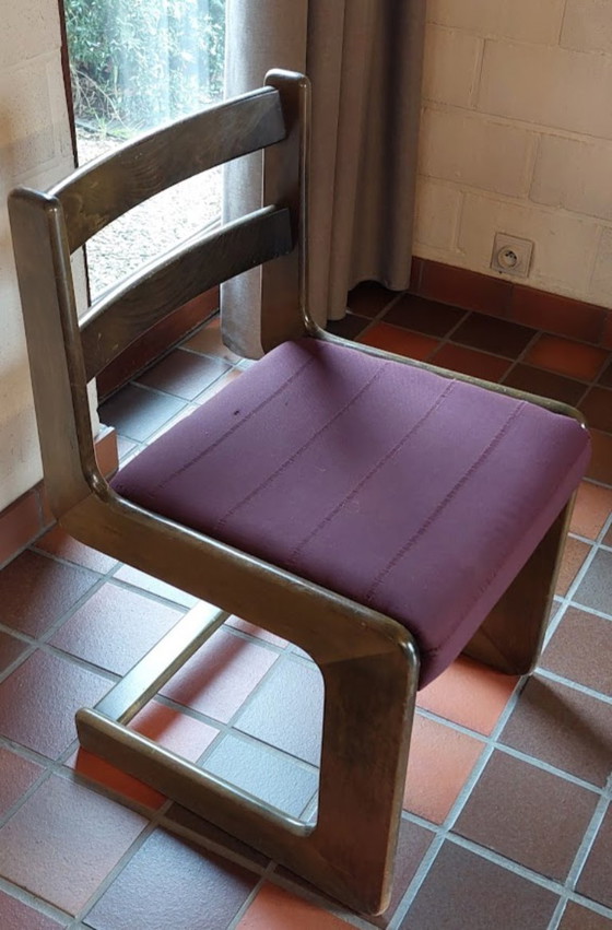 Image 1 of Complete Dining Room Set with Buffet Cabinet, Bar Cabinet, Extendable Table, and Set of Chairs Casala Cantilever