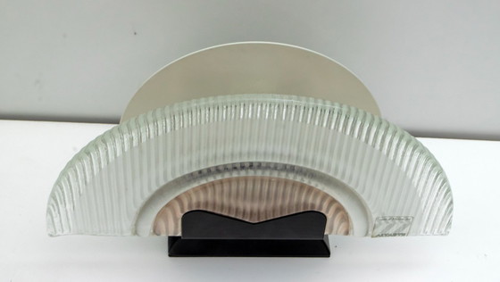 Image 1 of Pareja de lámparas de sobremesa de cristal de Murano italiano Altarte de Stilkronen, 1992