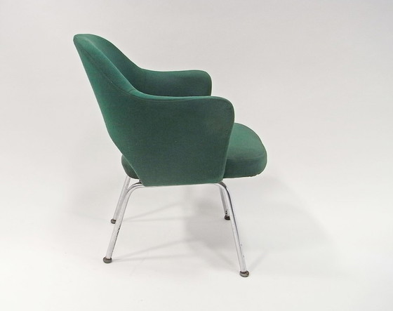 Image 1 of Poltrona direzionale disegnata da Eero Saarinen per Knoll, anni '50.