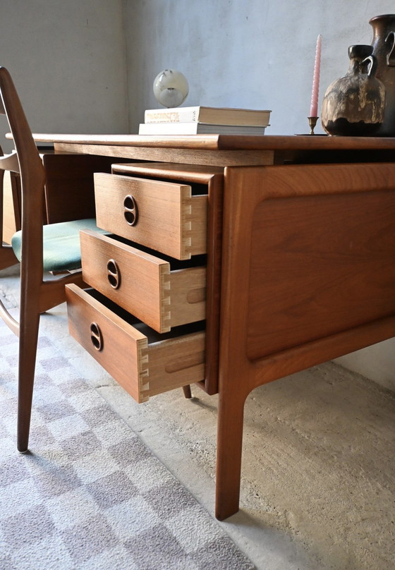 Deens Design Vintage Bureau Door Arne Vodder Voor GV Møbler – Wood (photo 7 of 14)