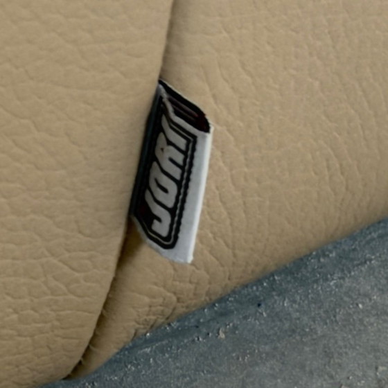 Image 1 of Divano a due posti in pelle Jori JR 8750 beige