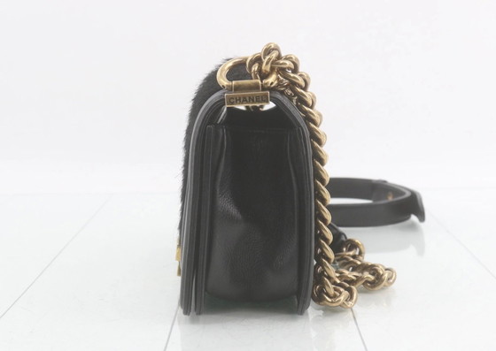 Chanel Boy Small, Schultertaschen, Leder, Metall, Schwarz (Foto 3 von 15)