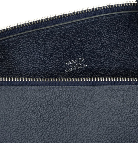 Image 1 of Sac HERMES Bolide en Cuir Bleu Marine - 101971 