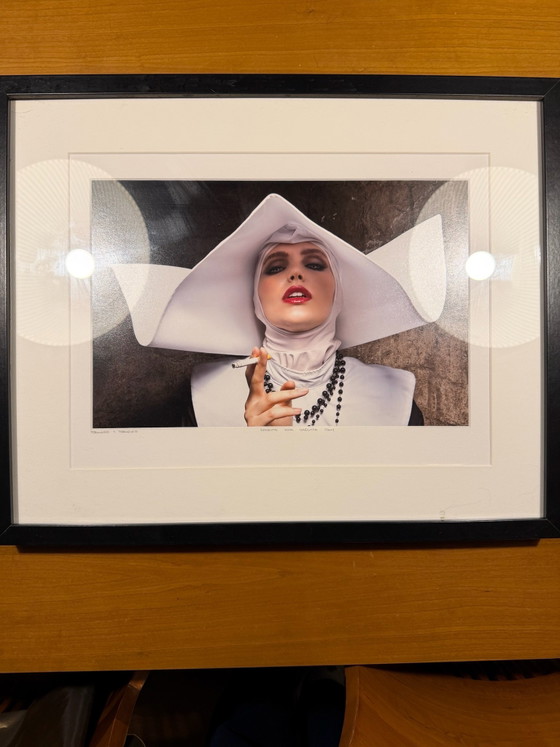 Smoking nun sinesitta italy Formento en Formento, Photography, Paper, White (photo 4 of 8)