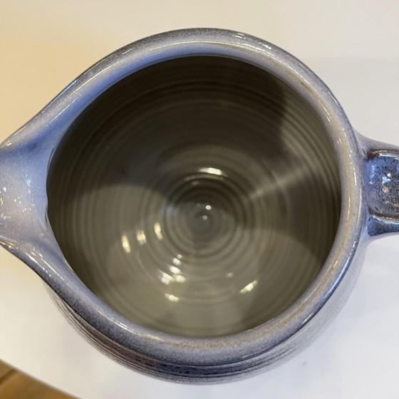 Blue Glazed Ceramic Coffee Service by Bernard Thiran, 1970s, Set of 17 – Crockery, Design (photo 10 of 14)