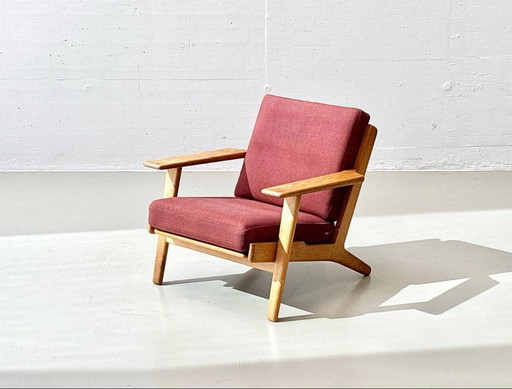 Sessel GE 290 Easy Chair von Hans J. Wegner für Getama, 1950er Jahre 