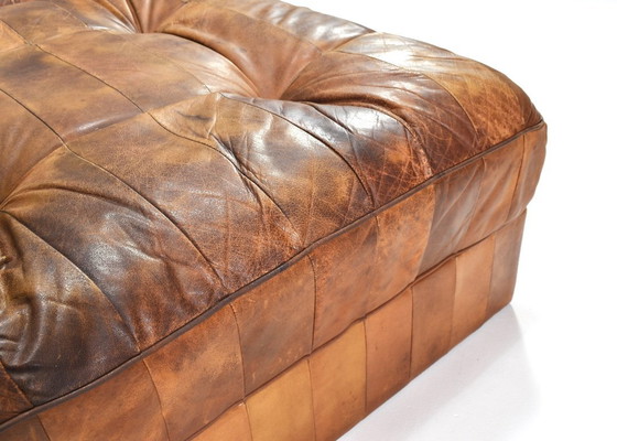Image 1 of De Sede DS-88 Sectional Daybed / Sofa in Cognac Tan leather – Switzerland, circa 1970