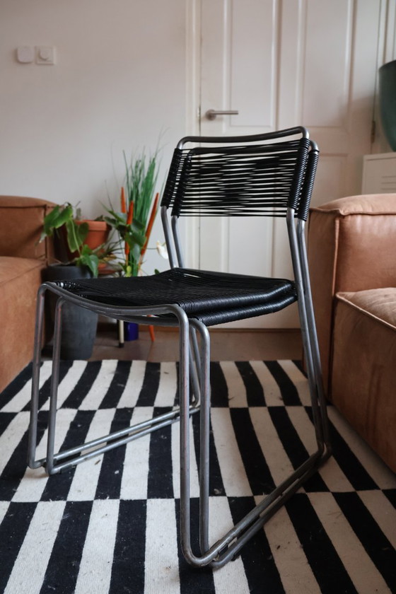 Image 1 of Due sedie spaghetti vintage IKEA Melker – disegnate da Lisa Norinder (anni '90)