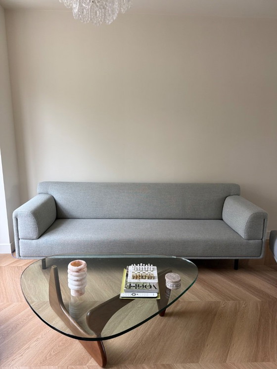 Divano e pouf EYYE, Sofà, Tessile, Metallo, Grigio, Modern (foto 6 di 7)