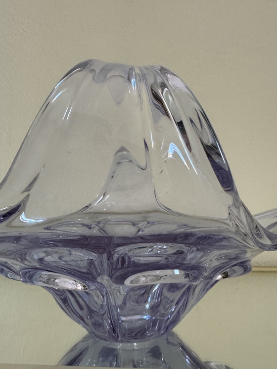Image 1 of 60s neodymium crystal bowl