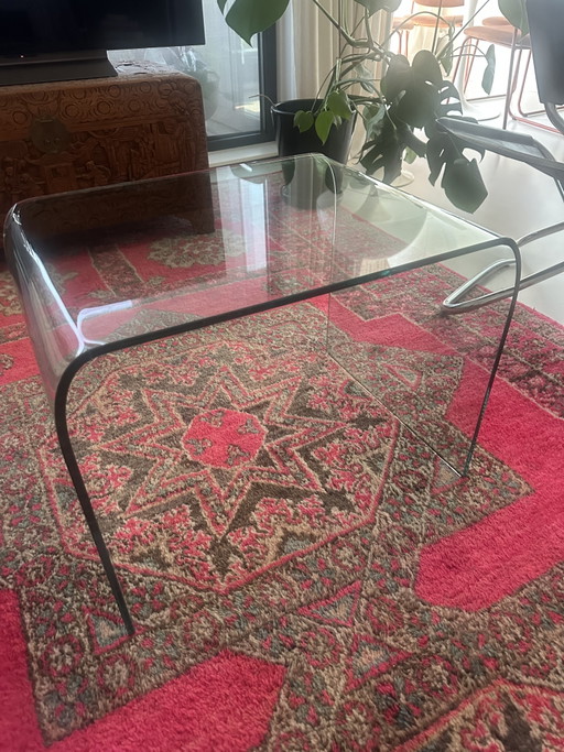 Fiam Waterfall Coffee Table 1970 – Fiam Italia, salontafels, Glass