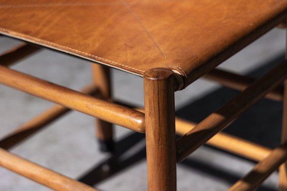 Image 1 of Sedie Kentucky di Carlo Scarpa per Bernini, Italia, anni '80