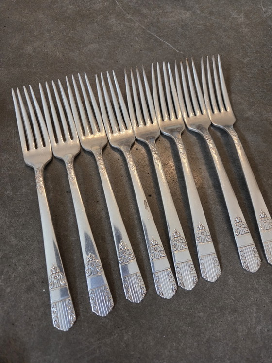 Wm Rogers & Son Silberbesteck-Set – Besteckkassetten, Silver (photo 7 of 14)