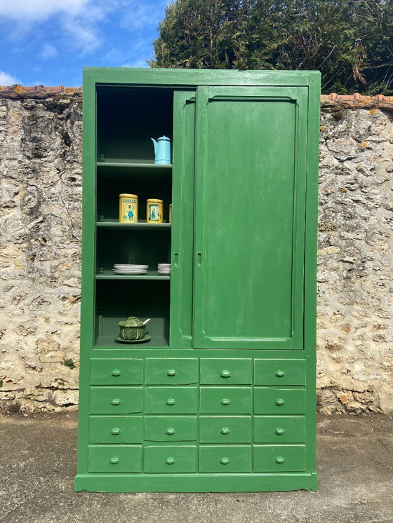 Image 1 of Ancien meuble de quincaillerie