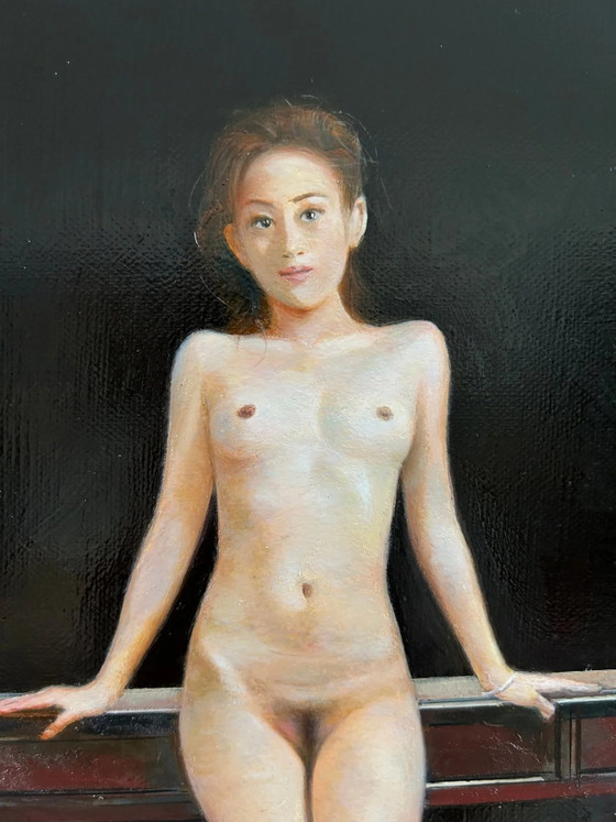 Pintura al óleo original "Emancipation 197" – Zhang Yue (1978) – Realismo Clásico – 2026 – Pinturas y dibujos (photo 7 of 10)