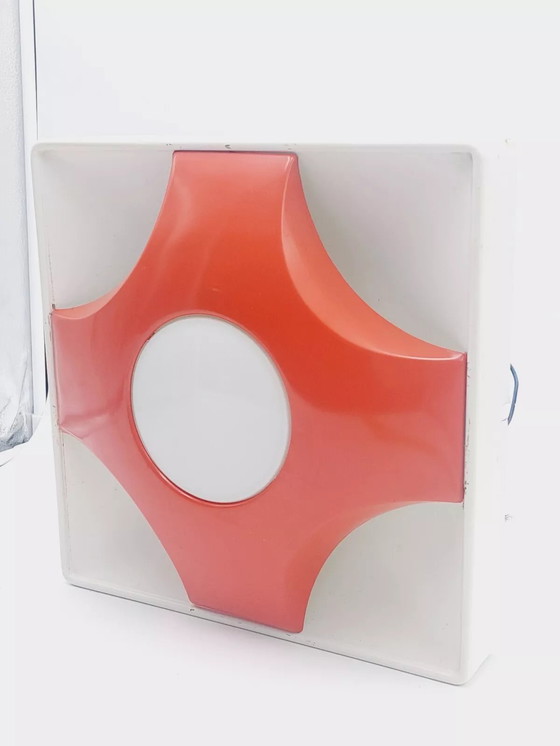Image 1 of Applique da parete Pop Art di Sölken Leuchten Germania, anni '70, lampada da parete Space Age, arredamento Eames Era di metà