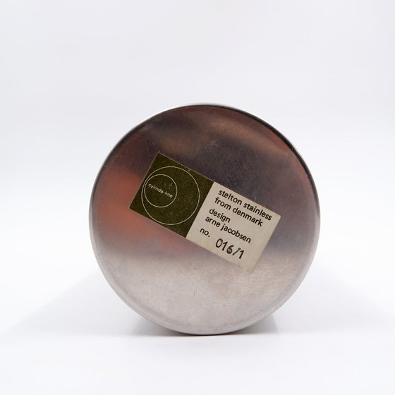 Image 1 of Cocktailshaker "Cylinda" Arne Jacobsen, jaren 1960