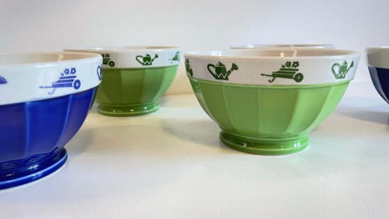 Image 1 of BOLS Porcelaine Italienne SATURNIA Vintage