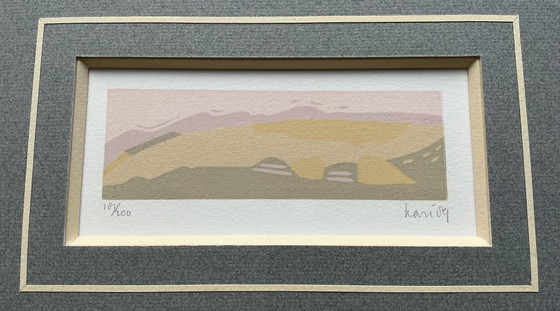 Harr Scheffer - Linogravure Ronkenstein (2009) – Lithographies et sérigraphies, Glass, Paper (photo 2 of 7)
