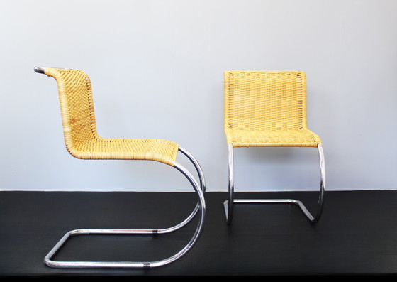 Image 1 of Set Of 6X Mr.10 Chairs Ludwig Mies Van Der Rohe Knoll International Seats