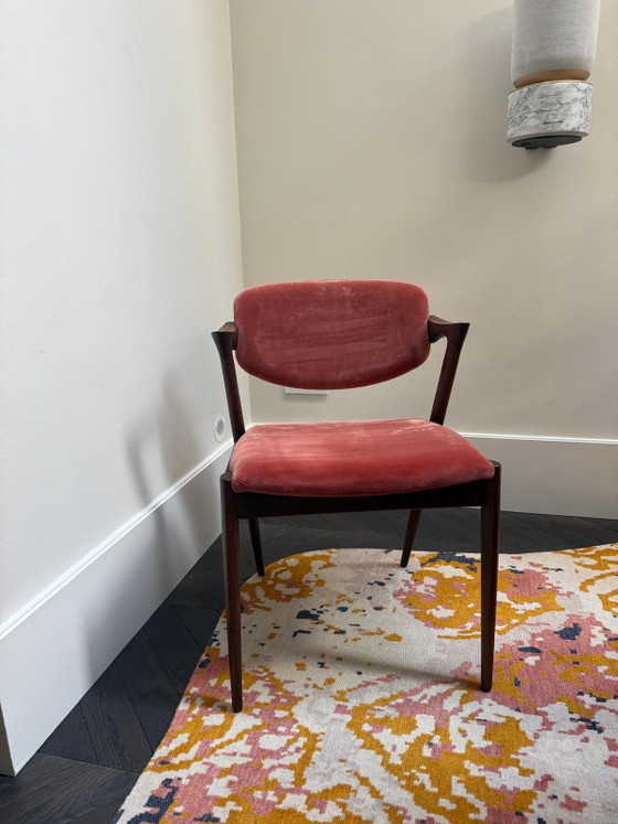 Silla de comedor Miyazaki No42 – Sillas de comedor, Textile, Wood (photo 6 of 7)