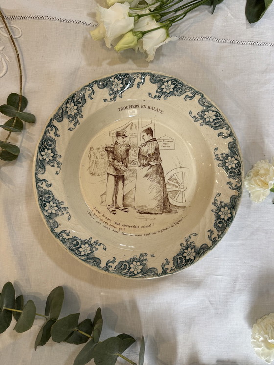 Image 1 of Sarreguemines plato hondo